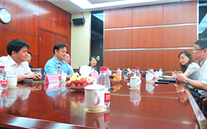 大渡口区区长卢伟来潜能集团视察调研