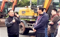 大渡口区政协主席刘德毅带队调研潜能中心项目