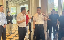 大渡口区委副书记、区政府区长张涛调研潜能中心 现场办公攻坚助推项目提速